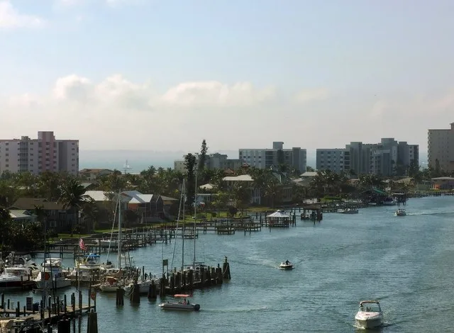 Harbor in Fort Myers Beach, Florida