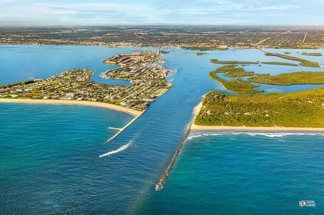 Fort Pierce Inlet State Park, a 340-acre part of the Florida State Park system, is located just north of the Fort Pierce Inlet, on North Hutchinson Island, near Fort Pierce.