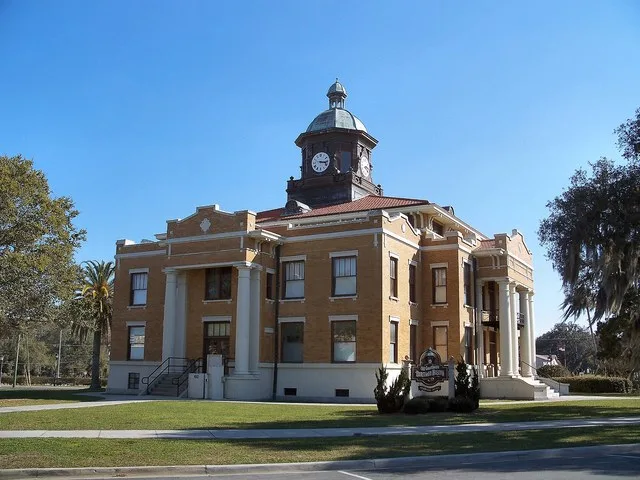 Citrus County Courthouse in Inverness, Florida