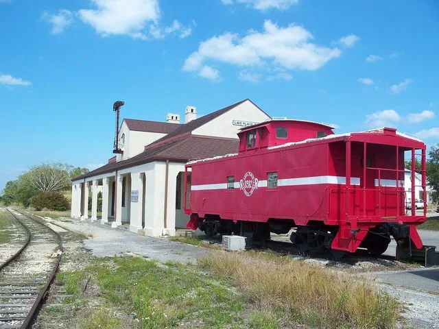 Lake Placid, Florida : Old Lake Placid Atlantic Coast Line Railroad Depot