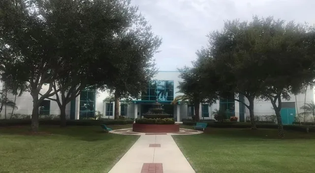 Palm Springs, Florida, village hall (looking at the north and west sides)