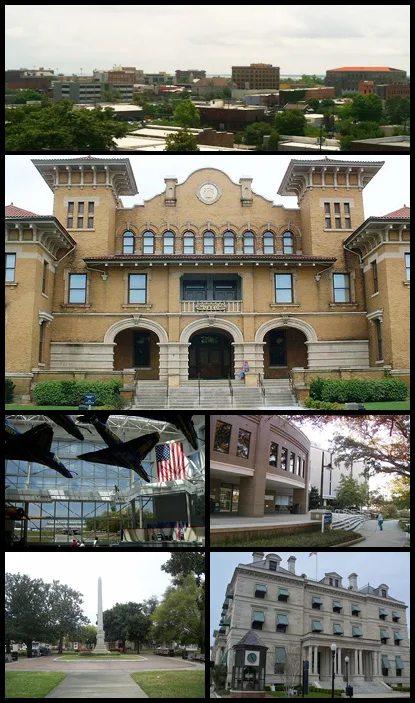 Collage of images from around Pensacola