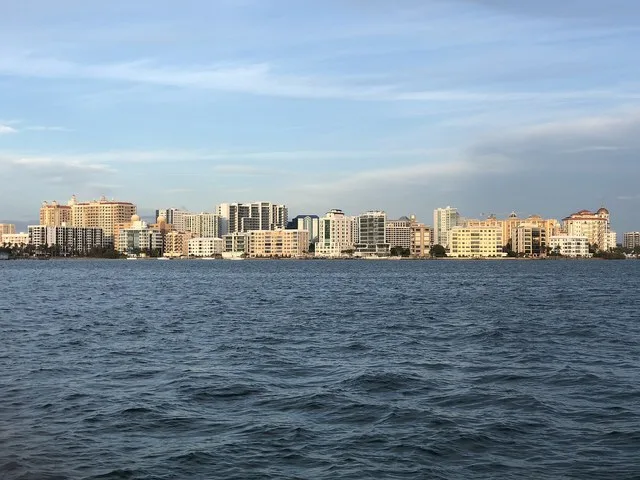 Sarasota Skyline from Bird Key Park, January 2018
