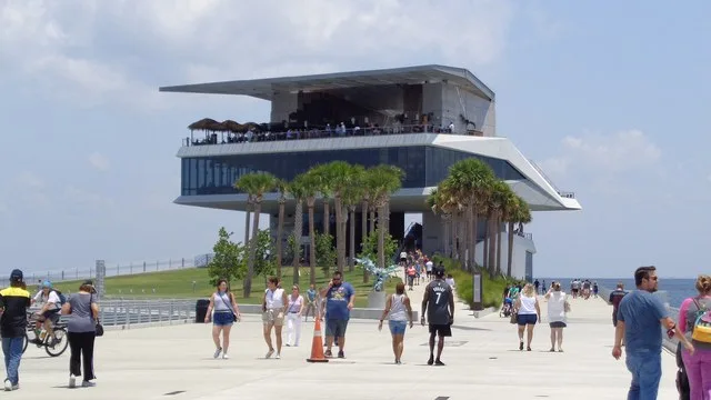 The St. Pete Pier in St. Petersburg, Florida, in July 2021.