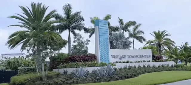 Westlake, Florida Town Center Entrance