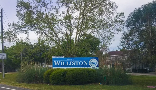 Williston, Florida Welcome Sign