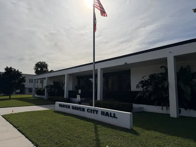 Winter Haven City Hall in Winter Haven, Florida.