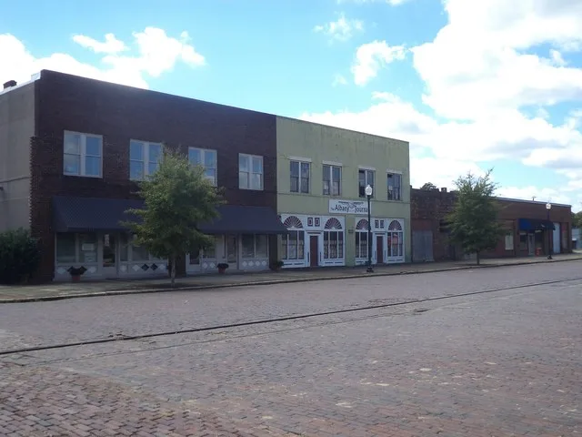 Albany Railroad Depot Historic District, E. Roosevelt Ave. Albany. Albany Railroad Historic District Buildings