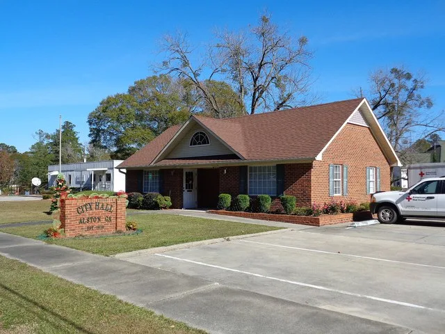 Alston City Hall, Alston, Montgomery County, Georgia