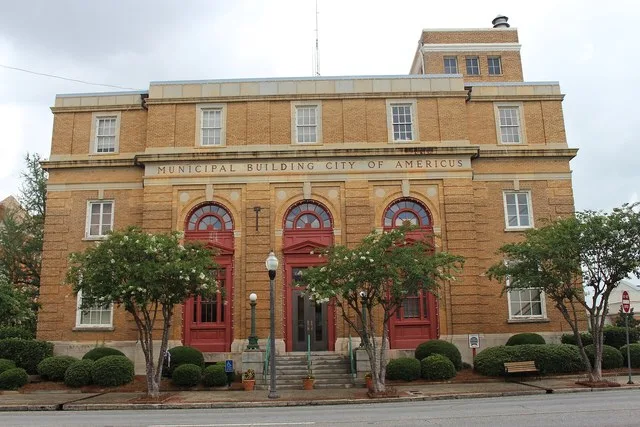 Municipal Building City of Americus, Americus, Sumter County, Georgia