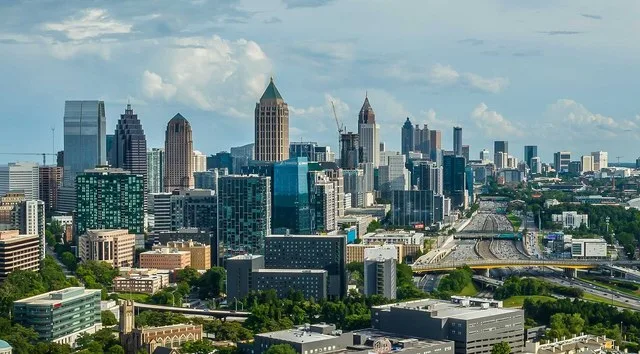 Midtown and Downtown Atlanta
