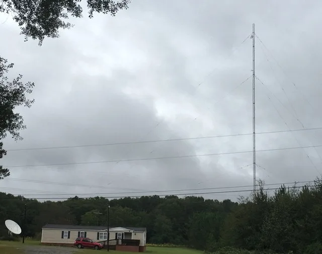 WJBB broadcast tower and studios, Bethlehem, Georgia