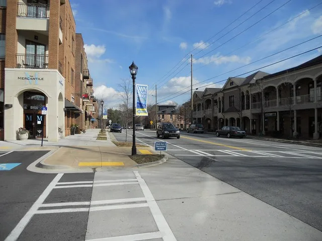 Brookhaven Village in Brookhaven, Georgia.