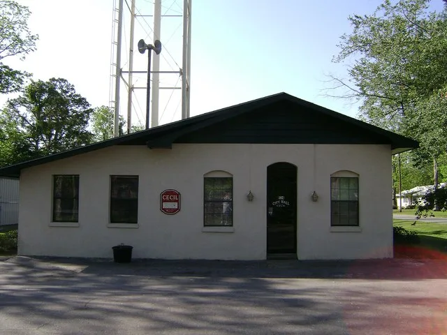 Cecil City Hall in Cecil, Georgia