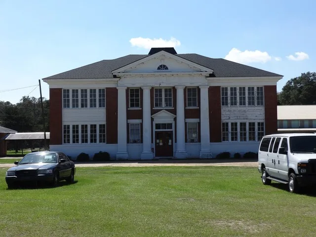 Chauncey School, City Hall, Police Station, Chauncey, Dodge County, Georgia