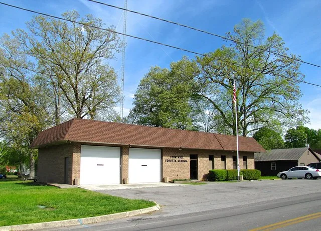 Town Hall in Cohutta, Georgia, United States.