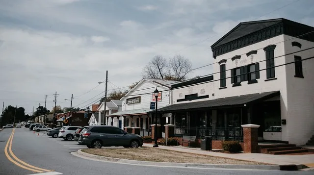 2nd Avenue is home to Dacula's original commercial center.