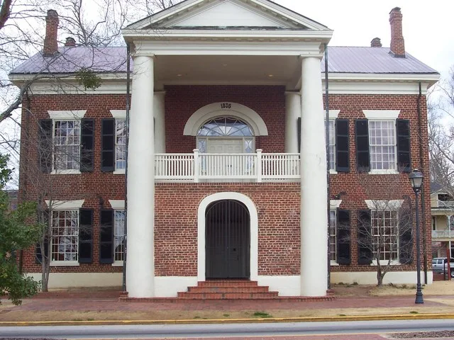 Dahlonega Gold Museum Historic Site in Dahlonega, Georgia .