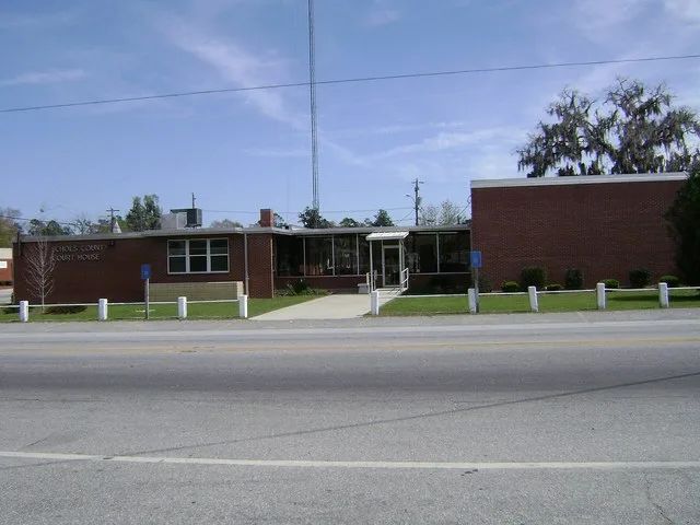 Echols County Courthouse in Statenville community, Echols County, Georgia