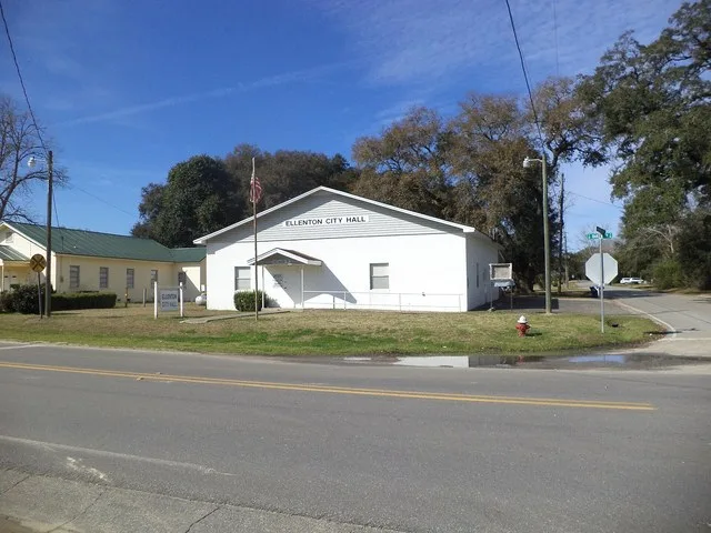 Ellenton City Hall, 103 N Baker St, Ellenton, Colquitt County, Georgia