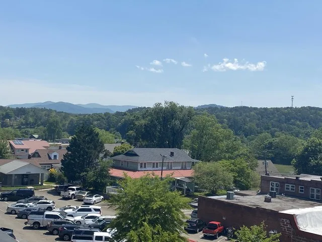 View from downtown Ellijay, GA.