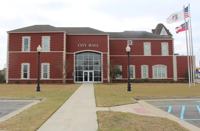 Fitzgerald City Hall, Fitzgerald, Ben Hill County, Georgia