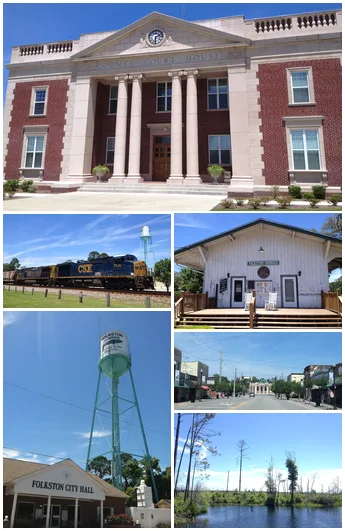 A collection of photos I took around Folkston