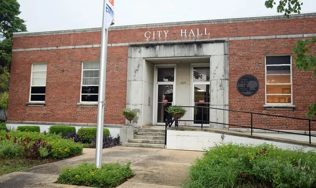 City Hall in Fort Valley, Georgia, US