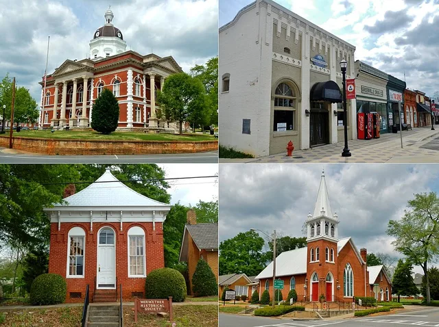 This is a series of photographs I took of the Greenville Historic District in Greenville, GA.