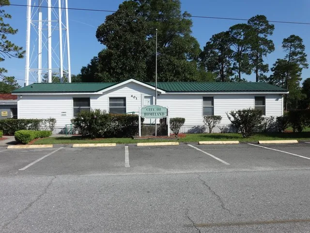 Homeland City Hall, Charlton County, Georgia