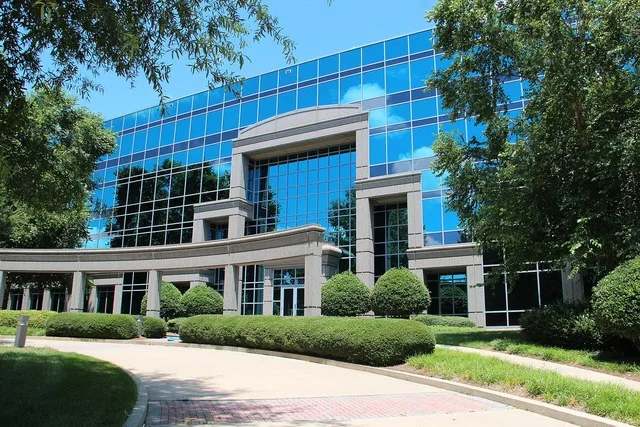 Building where the Johns Creek City Hall is located.