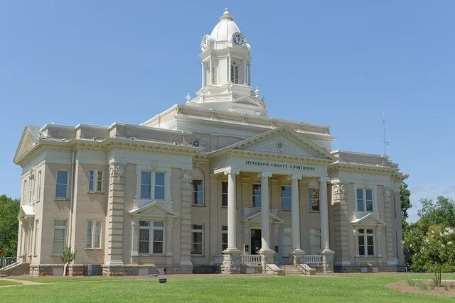 Jefferson County Courthouse, Louisville, Georgia, US This is an image of a place or building that is listed on the National Register of Historic Places in the United States of Ame...