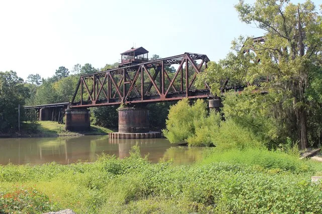 Ocmulgee Railroad bridge, Telfair County, Georgia