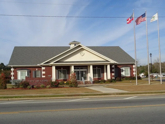 Lyons City Hall, Lyons, Toombs County, Georgia