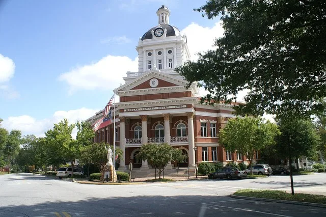 Morgan County Courthouse This is an image of a place or building that is listed on the National Register of Historic Places in the United States of America . Its reference number...