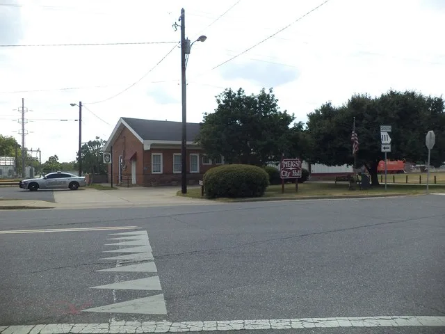 Meigs City Hall, Police Station, 1006 Depot St, Meigs, Thomas County, Georgia