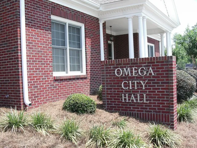 Omega City Hall, Omega, Tift County, Georgia