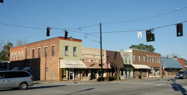 Pembroke Historic District, Pwmbroke, Georgia, US This is an image of a place or building that is listed on the National Register of Historic Places in the United States of Americ...