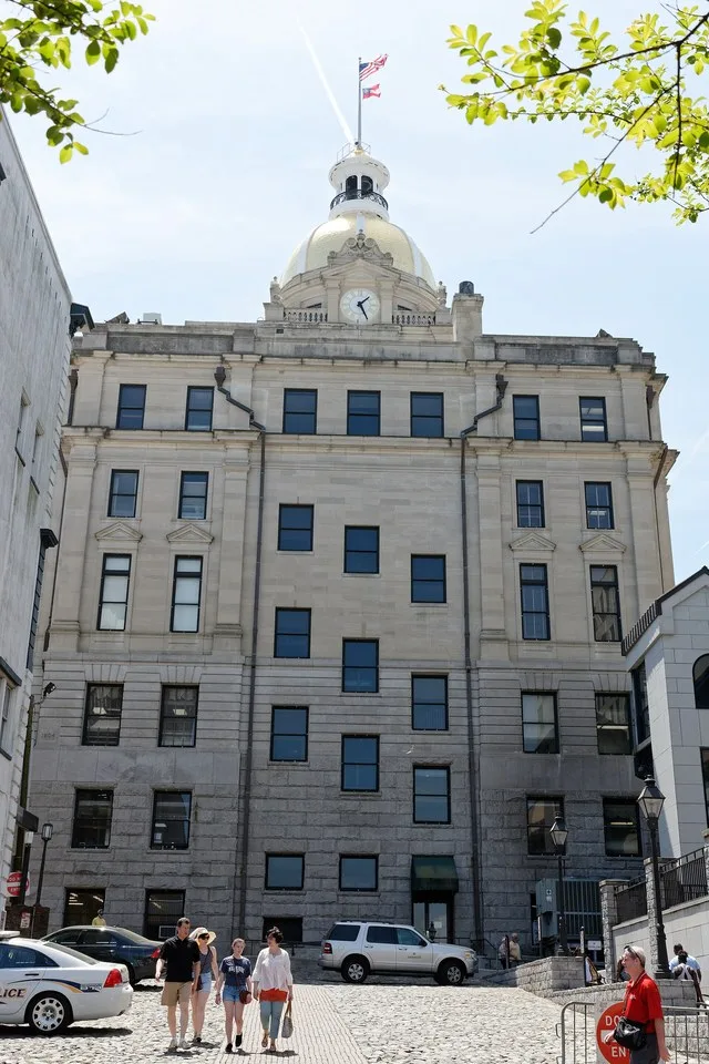 City Hall in Savannah, Georgia, US