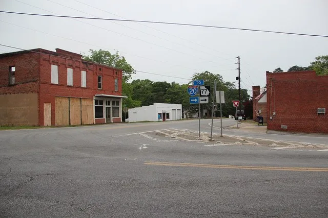 Downtown Siloam, Georgia