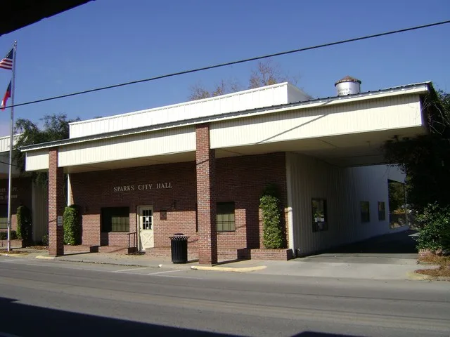 Sparks City Hall in Sparks, Cook County, Georgia