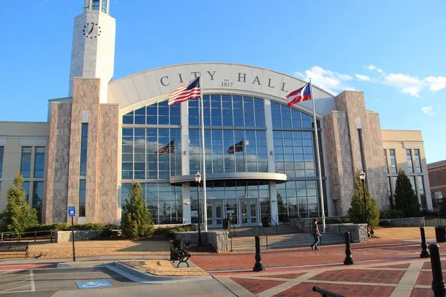 Suwanee, Georgia city hall