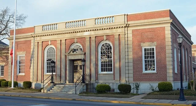 The US Courthouse in Swainsboro, Georgia, US