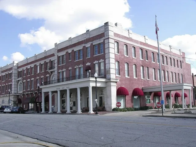 Former Tifton City Hall, 130 1st St. E., Tifton , Tift County , Georgia USA 31794 previously the Myon Hotel.