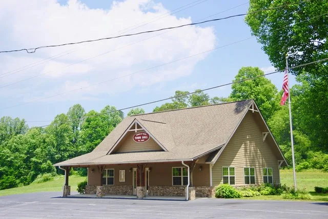 Town Hall in Tiger, Georgia, United States.