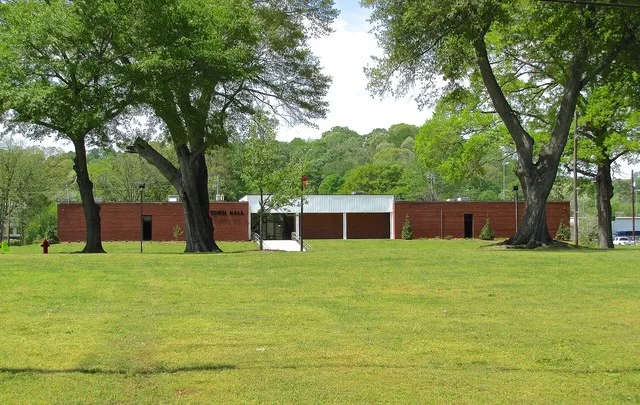 Trion Town Hall in Trion, Georgia, United States.