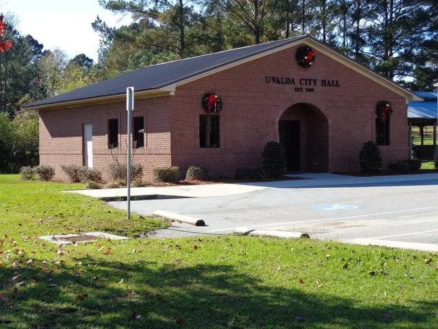 Uvalda City Hall, Uvalda, Montgomery County, Georgia