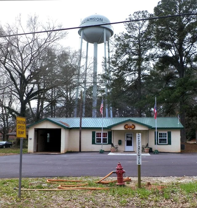 Williamson City Hall, Midland St., Williamson, Pike County, Georgia