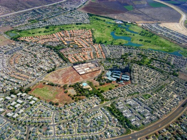 Aerial Photo of Kapolei, Oahu, Hawaii