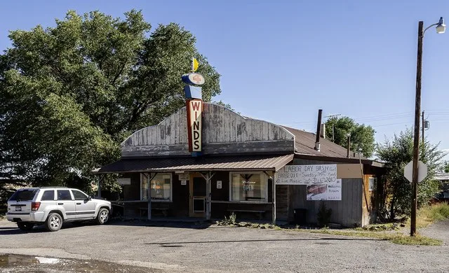 4 Winds Roadhouse Bar, Butte City, Idaho, USA